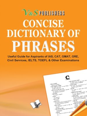 cover image of Concise Dictionary of Phrases